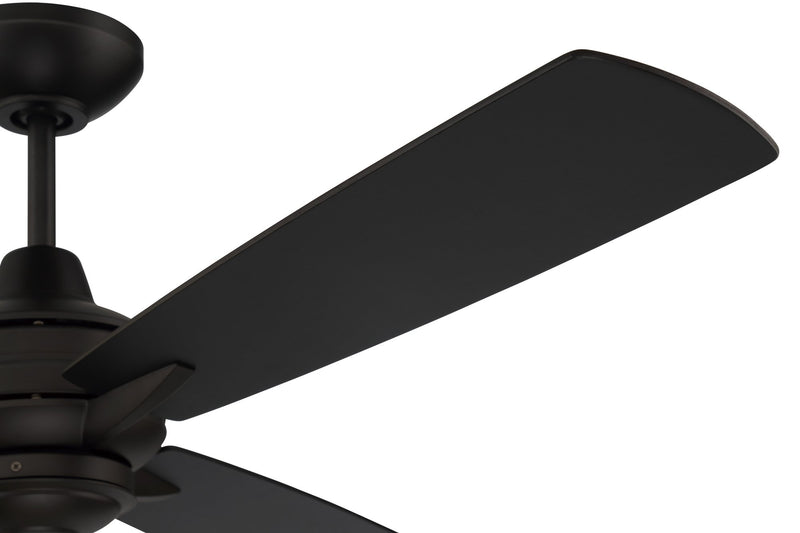 Moto 52" 3-Blade Ceiling Fan in Flat Black