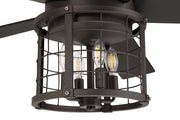 Nicolas 56" 5-Blade Ceiling Fan in Espresso