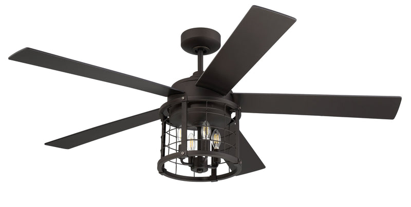 Nicolas 56" 5-Blade Ceiling Fan in Espresso