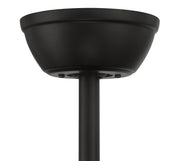 Outdoor Pro Plus 119 52" 5-Blade Indoor/Outdoor Ceiling Fan in Flat Black