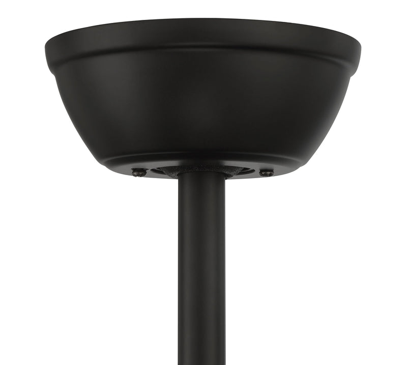 Outdoor Pro Plus 119 52" 5-Blade Indoor/Outdoor Ceiling Fan in Flat Black