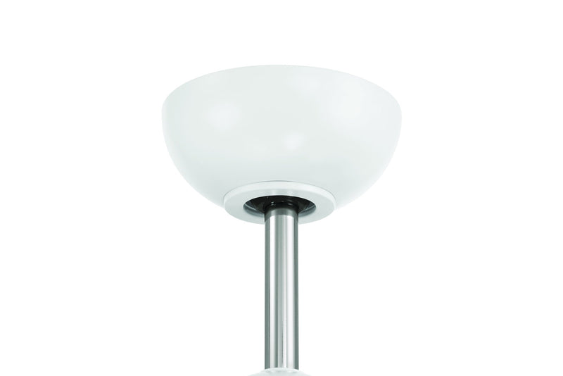 Otto 60" 3-Blade Ceiling Fan in White/Polished Nickel