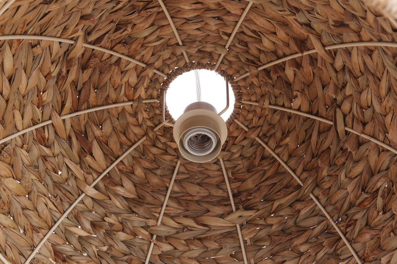 Natural Pendant 1 Light 22" Pendant w/ Woven Sea Grass Dome in Natural