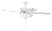 Pro Plus 211 52" 5-Blade Ceiling Fan in White