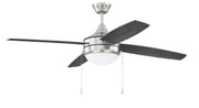 Phaze 4 52" 4-Blade Ceiling Fan in Brushed Polished Nickel