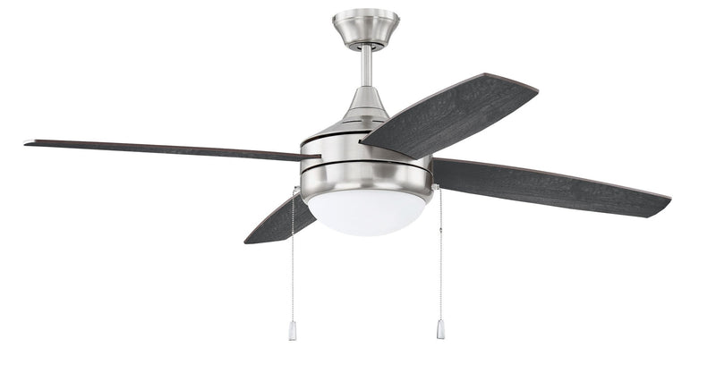 Phaze 4 52" 4-Blade Ceiling Fan in Brushed Polished Nickel