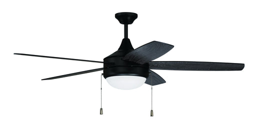 Phaze 5 52" 5-Blade Ceiling Fan in Flat Black
