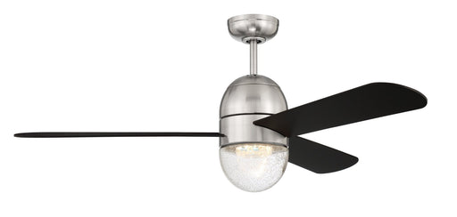 Pill 52" 3-Blade Ceiling Fan in Brushed Polished Nickel