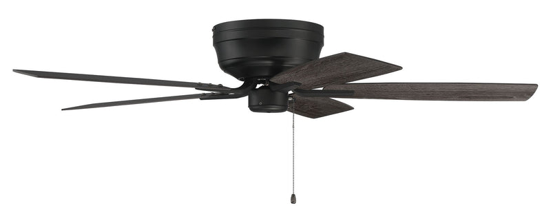 Pro Plus Hugger 52" 5-Blade Ceiling Fan in Flat Black