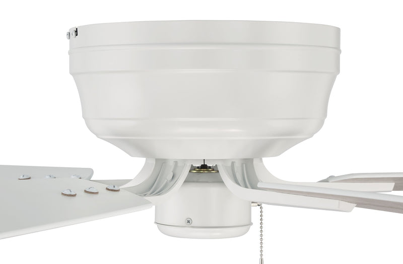 Pro Plus Hugger 52" 5-Blade Ceiling Fan in White