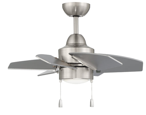 Propel II 24" 6-Blade Ceiling Fan in Brushed Polished Nickel