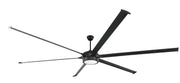 Prost 120" 6-Blade Indoor/Outdoor Ceiling Fan in Flat Black