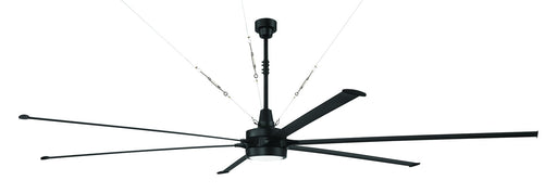 Prost 144" 6-Blade Indoor/Outdoor Ceiling Fan in Flat Black