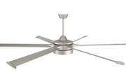 Prost 78" 6-Blade Indoor/Outdoor Ceiling Fan in Painted Nickel