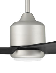 Quell 52" 4-Blade Indoor/Outdoor Ceiling Fan in Painted Nickel
