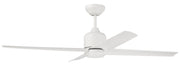 Quell 52" 4-Blade Indoor/Outdoor Ceiling Fan in White