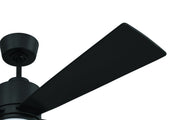 Rhet 52" 4-Blade Ceiling Fan in Flat Black