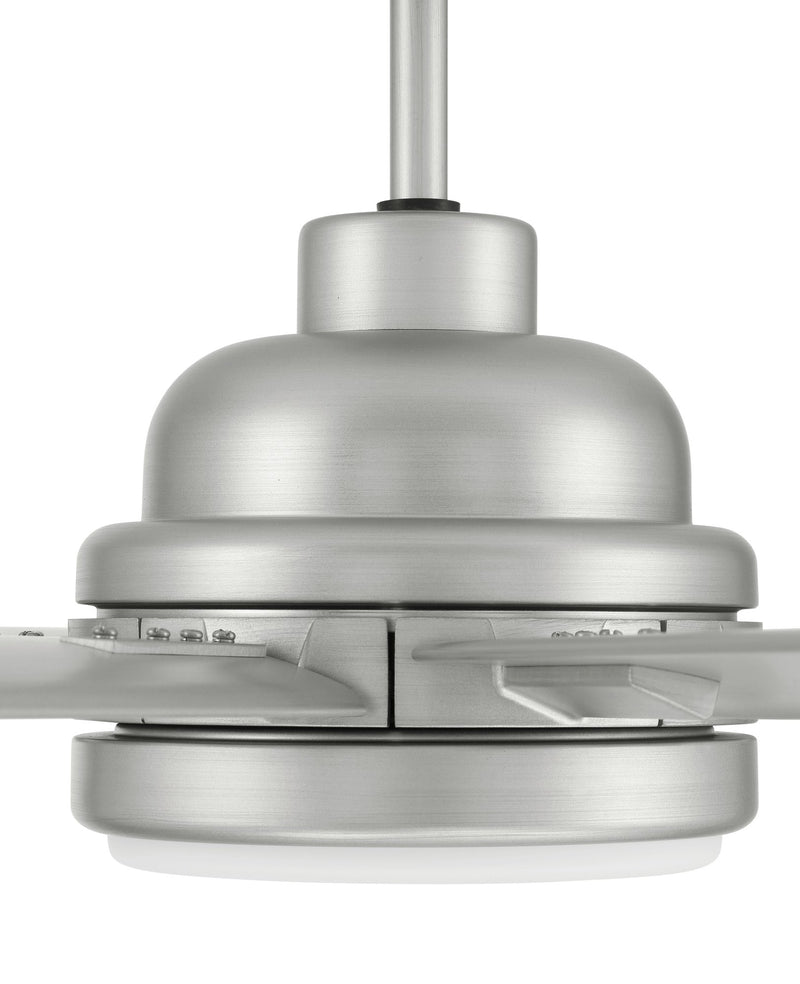 Rush 65" 8-Blade Indoor/Outdoor Ceiling Fan in Painted Nickel
