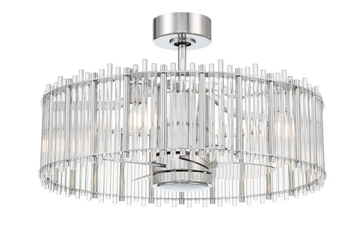 Reveal 24" 4-Blade Ceiling Fan in Chrome