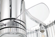 Reveal 24" 4-Blade Ceiling Fan in Chrome