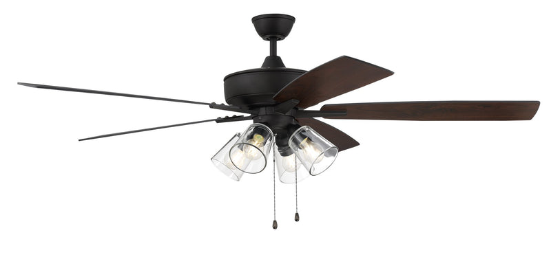 Super Pro 104 60" 5-Blade Ceiling Fan in Espresso