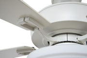 Twist N Click 42" 5-Blade Ceiling Fan in White