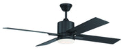 Teana 52" 4-Blade Ceiling Fan in Flat Black