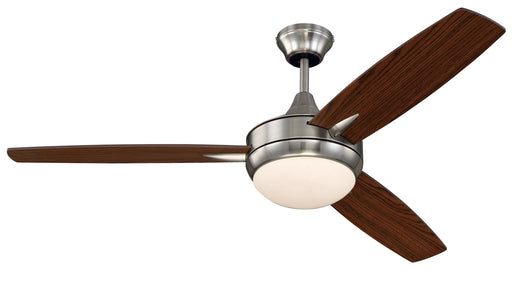 Targas 52" 3-Blade Ceiling Fan in Brushed Polished Nickel