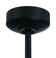 Topper 52" 5-Blade Ceiling Fan in Flat Black