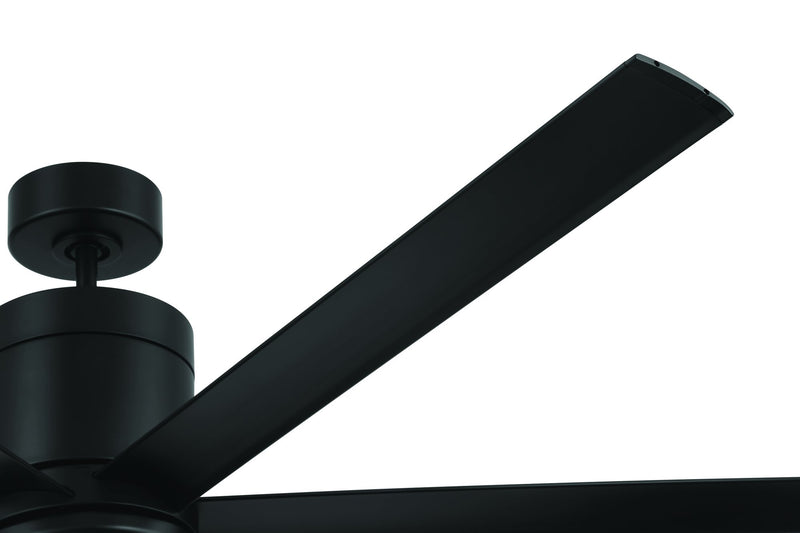 Tate 65" 6-Blade Ceiling Fan in Flat Black