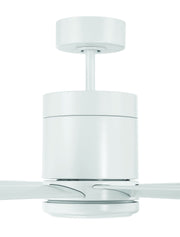 Tate 65" 6-Blade Ceiling Fan in White