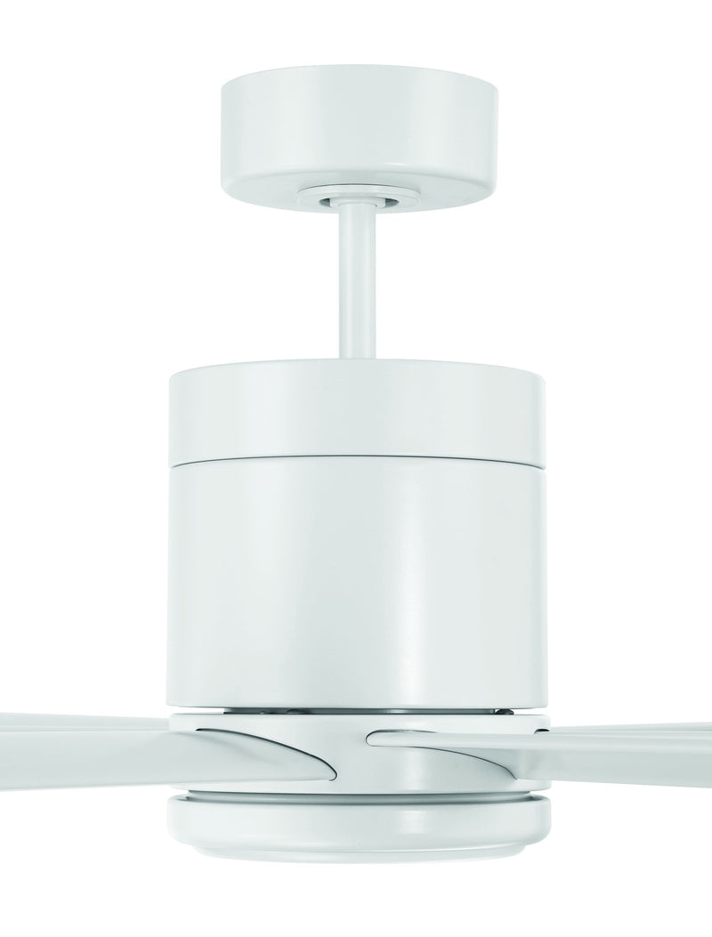 Tate 65" 6-Blade Ceiling Fan in White