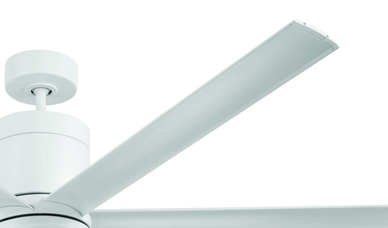 Tate 65" 6-Blade Ceiling Fan in White
