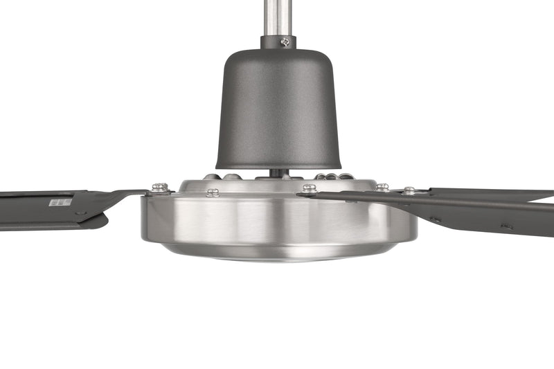 Utility 56" 3-Blade Ceiling Fan in Titanium/Brushed Polished Nickel