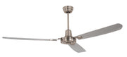 Velocity 58" 3-Blade Ceiling Fan in Brushed Polished Nickel
