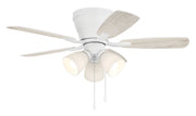 Wheeler 42" 5-Blade 3-Light Ceiling Fan in White