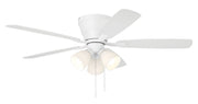 Wheeler 52" 5-Blade 3-Light Ceiling Fan in White