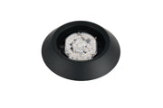 Slim Line 4" (5.9" Overall) 1 Light LED Flush in Flat Black