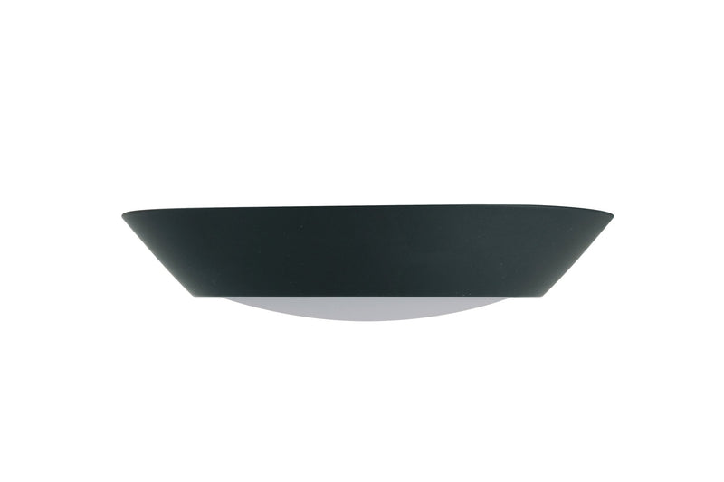 Slim Line 4" (5.9" Overall) 1 Light LED Flush in Flat Black