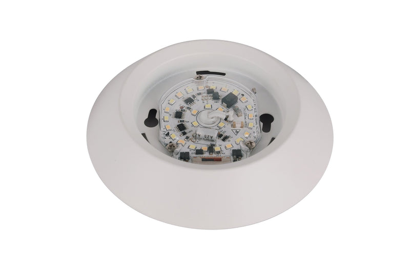 Slim Line 4" (5.9" Overall) 1 Light LED Flush in White