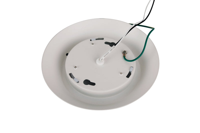 Slim Line 4" (5.9" Overall) 1 Light LED Flush in White