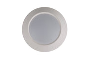 Slim Line 4" (5.9" Overall) 1 Light LED Flush in White