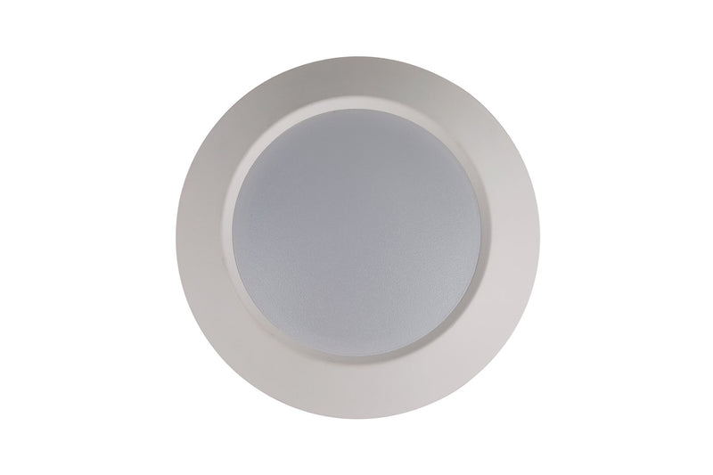 Slim Line 4" (5.9" Overall) 1 Light LED Flush in White