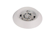 Slim Line 4" (5.9" Overall) 1 Light LED Flush in White