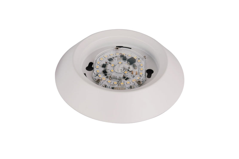 Slim Line 4" (5.9" Overall) 1 Light LED Flush in White