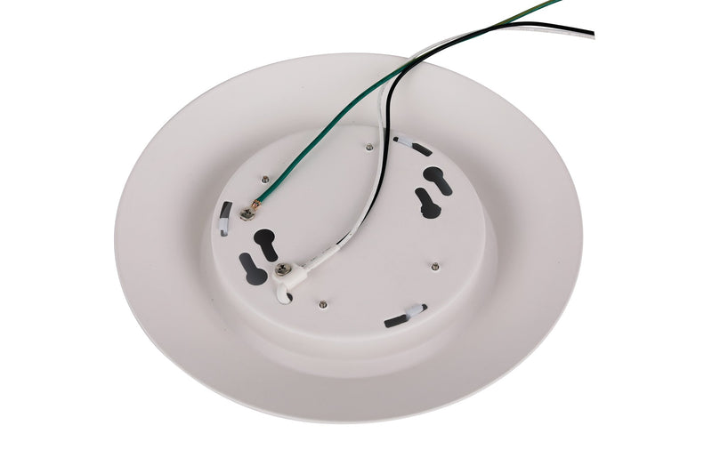 Slim Line 4" (5.9" Overall) 1 Light LED Flush in White