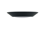 Slim Line 6" (7.5" Overall) 1 Light LED Flush in Flat Black