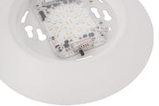 Slim Line 6" (7.5" Overall) 1 Light LED Flush in White