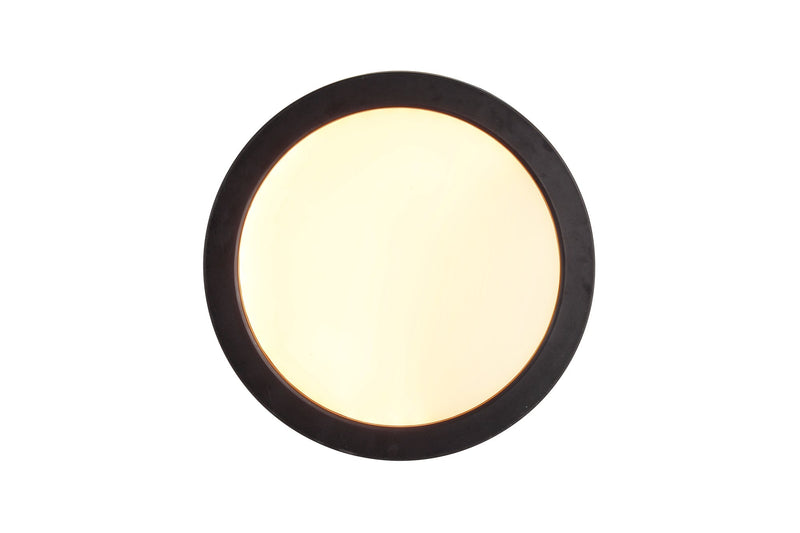Slim Line II 7" LED Pancake Flushmount in Flat Black