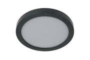 Slim Line II 7" LED Pancake Flushmount in Flat Black